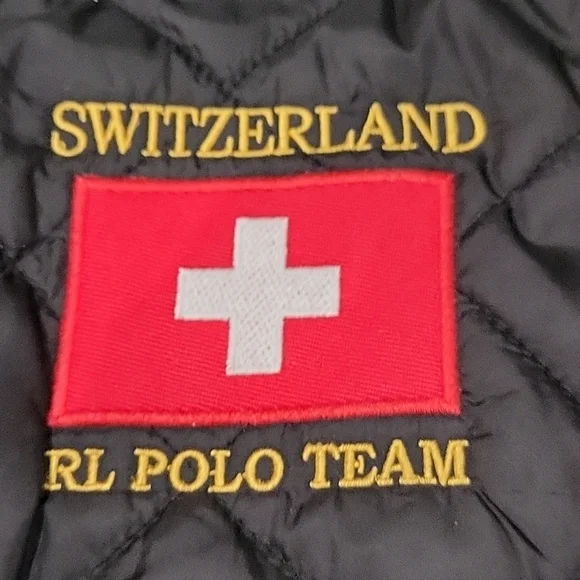 Vintage Reversible Ralph Lauren Polo Team Mercer Puffer - Picture 3 of 11